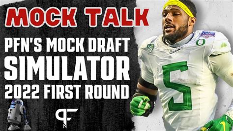 Were more than halfway through the NFL Pro Day circuit, and the NFL draft is only a month away. . Pfn mock sim